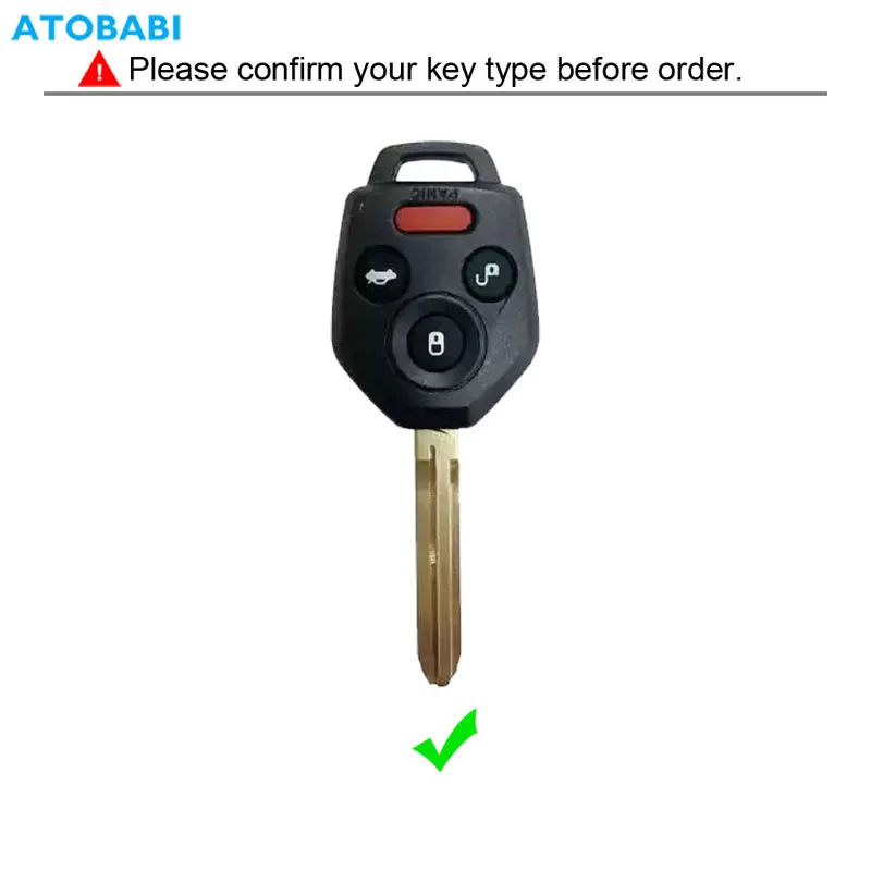 TPU Car Key Cover Remote Fob Shell Case accessori Auto per Subaru Legacy Outback Forester Impreza STI XV Crosstrek Tribeca WRX