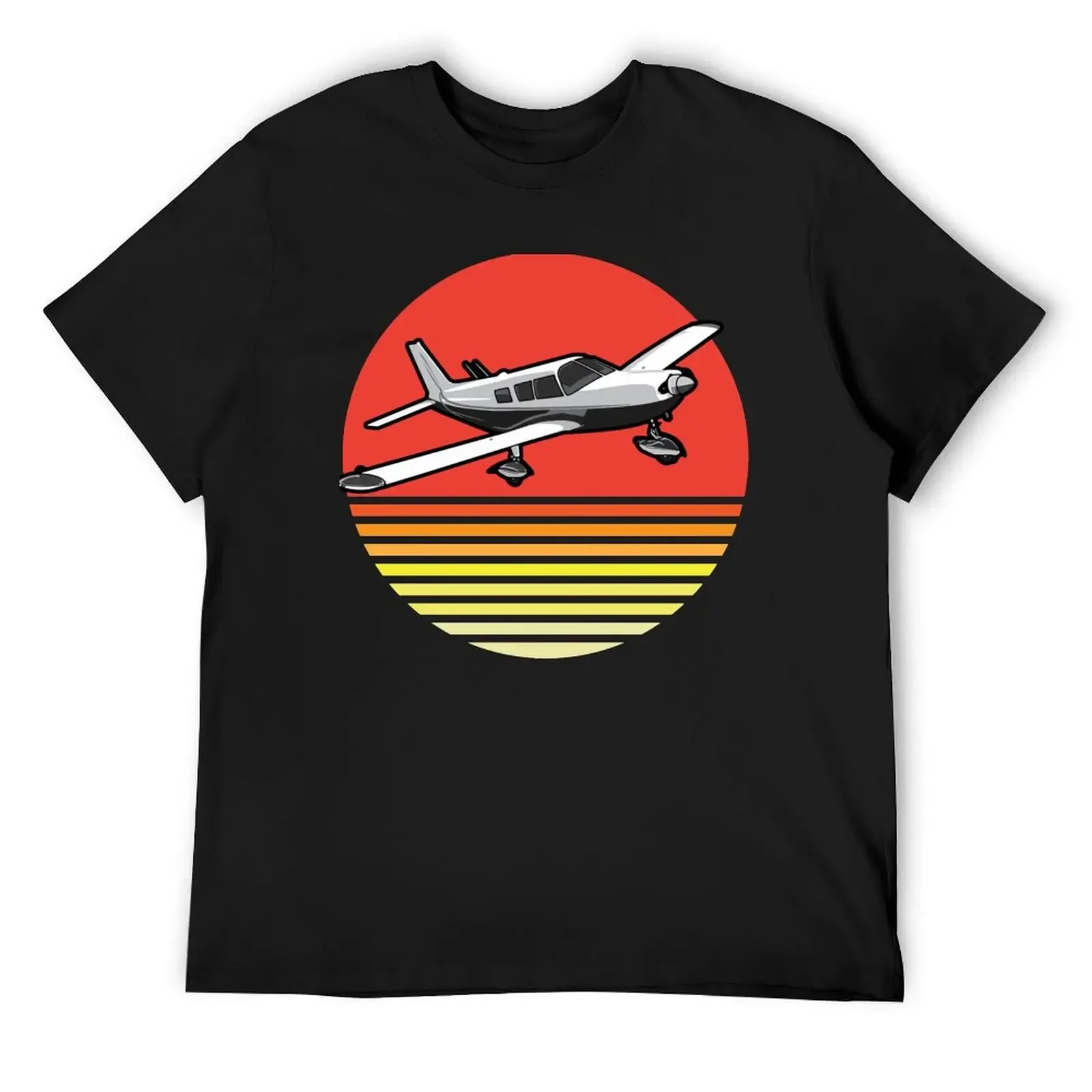 Piper - Piper Pa28 Camiseta estilo retrô camiseta gráfica roupas de anime fantasias engraçadas camiseta masculina