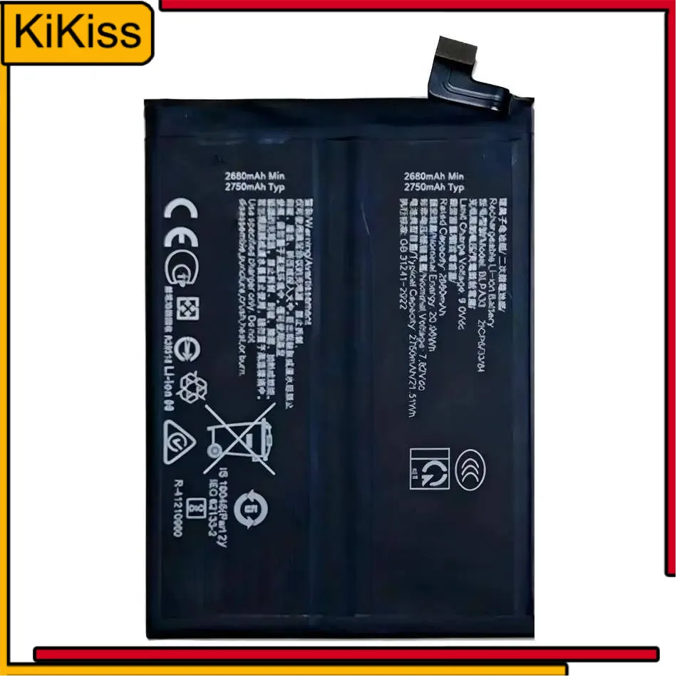 

For Oneplus Ace 3 BLPA33 Mobile Phone Battery Good Low-Temperature Performance Nan