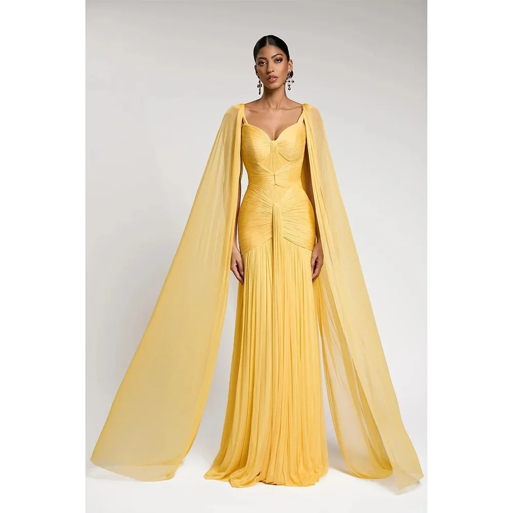 

Customized strapless floor-length gown with premium texture and fresh hue. Smooth draping skirt and fine tailoring show gentle a