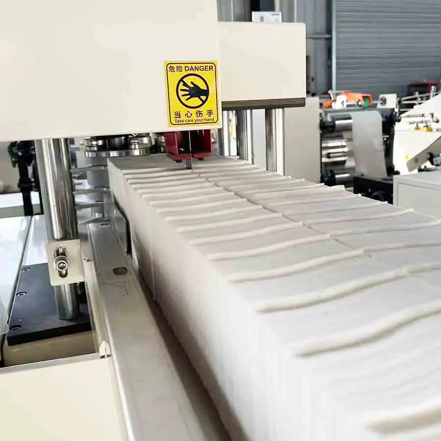 Full Automatic Napkin Tissue Paper Making Machine Production Line for Small Business Factory