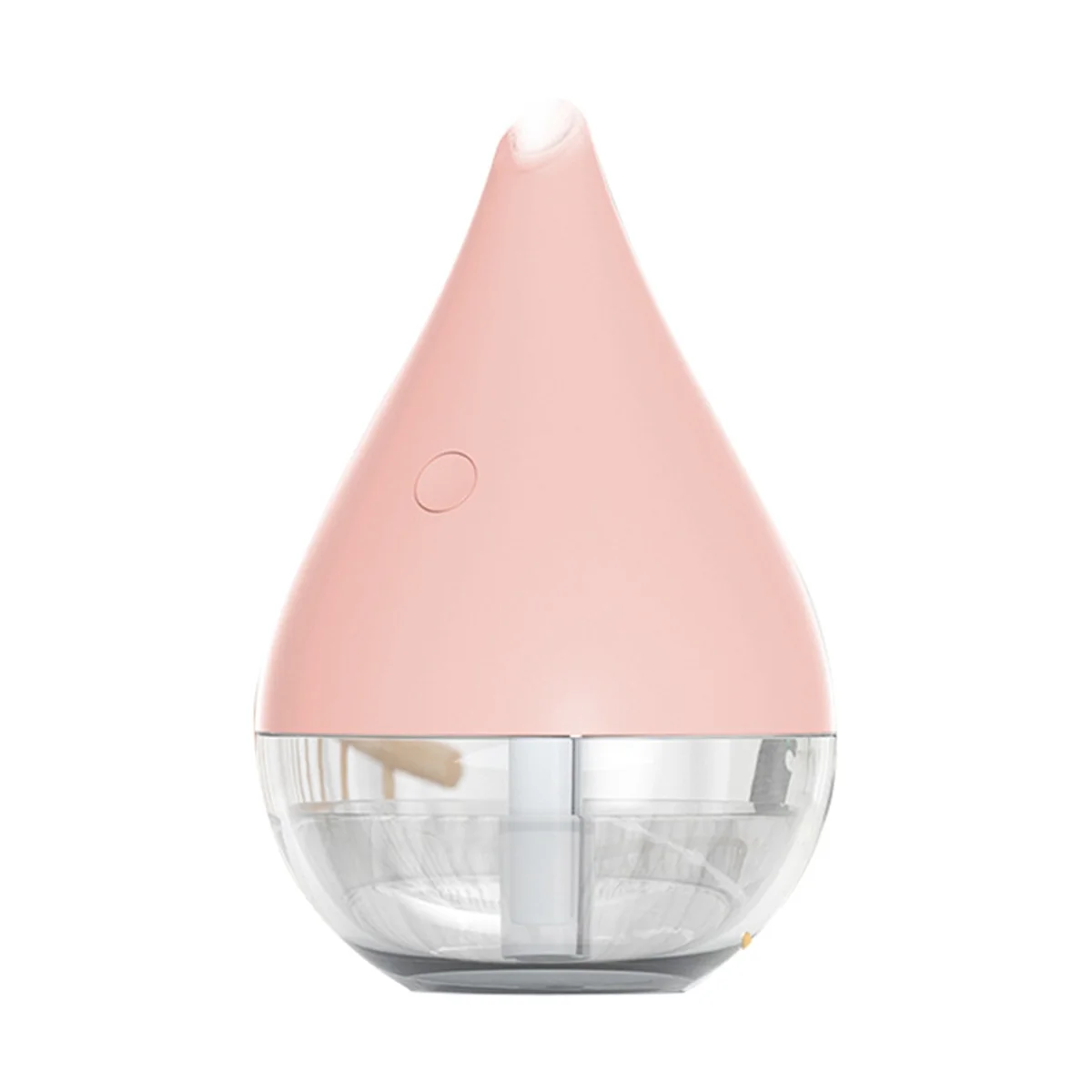 Humidifier with Colorful Light, High Volume USB Quiet Cool Mist Humidifier for Bedroom and Office,Plants Pink