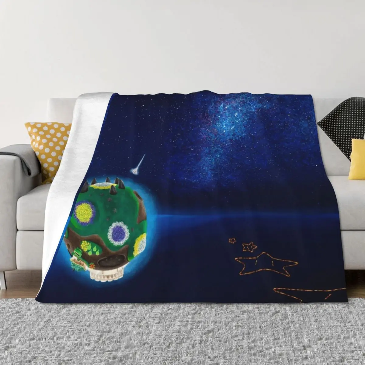 

Gateway Galaxy Throw Blanket Decorative Sofas anime Weighted christmas gifts Blankets