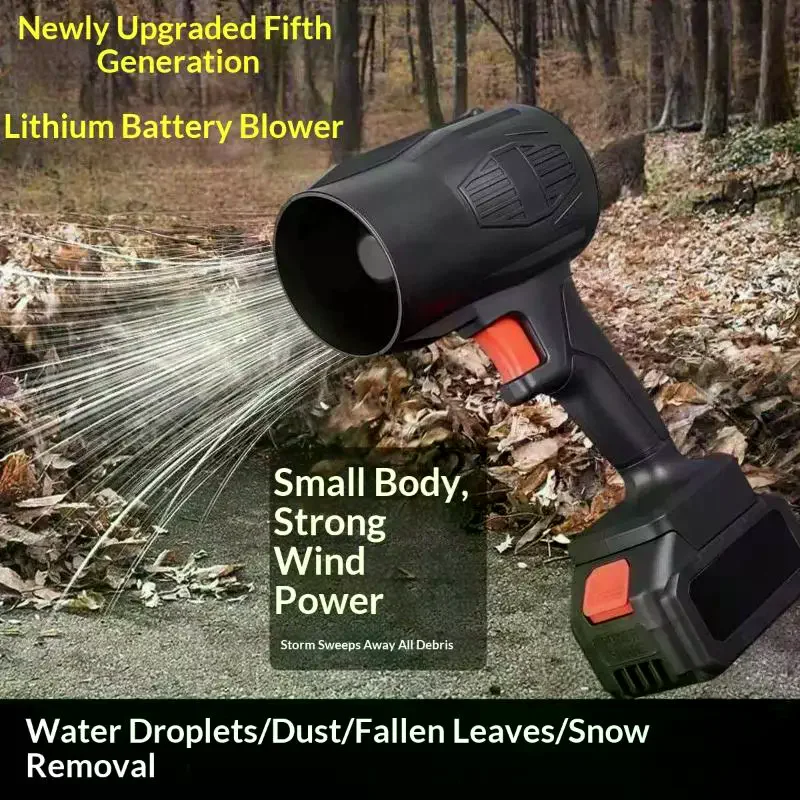 Portable Electric Air Blower: Cordless Power Lightweight For Battery Dust Leaves NO Battery