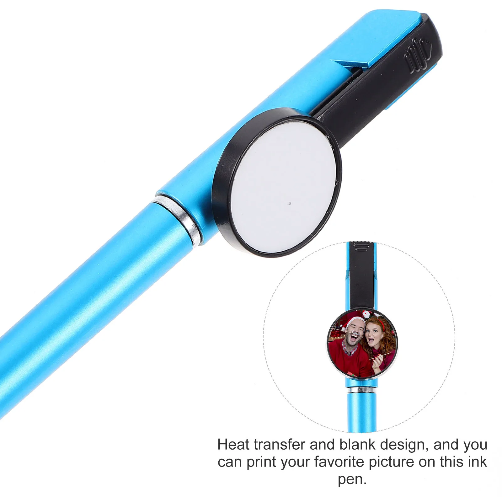 

3Pcs DIY Sublimation Pen Blank Heat Transfer Ballpoint Smooth Writing Comfortable Grip Office School Business Sign Pen