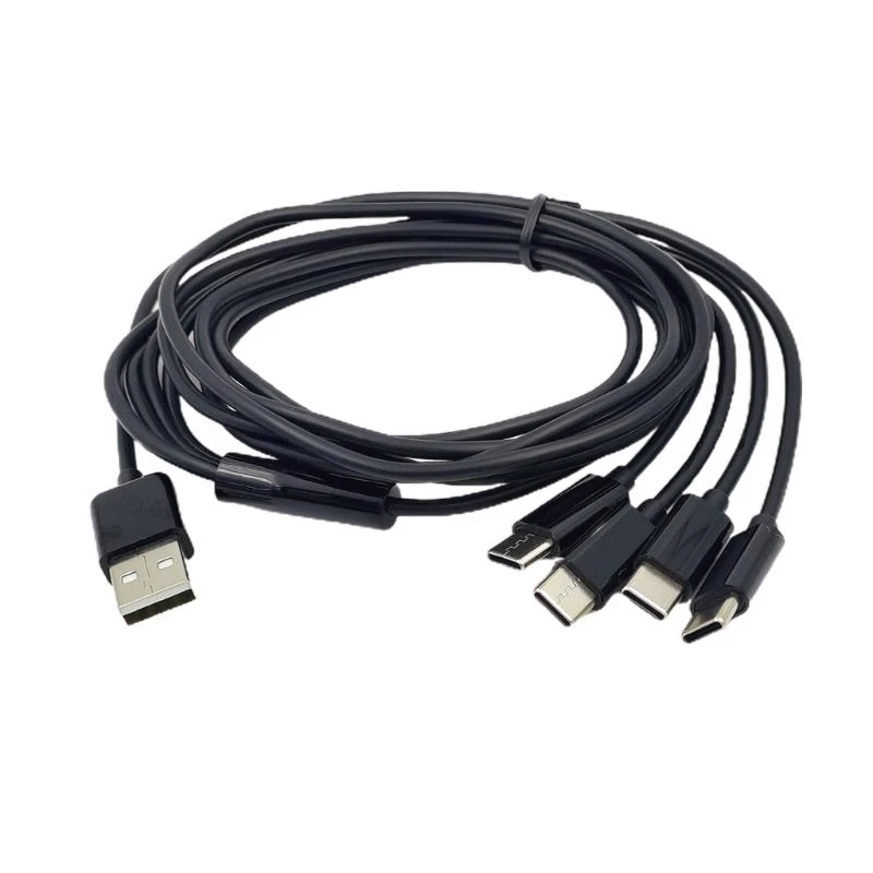C90C Quality USB C Splitter Cable Nylon Braided Cord Multi Cable