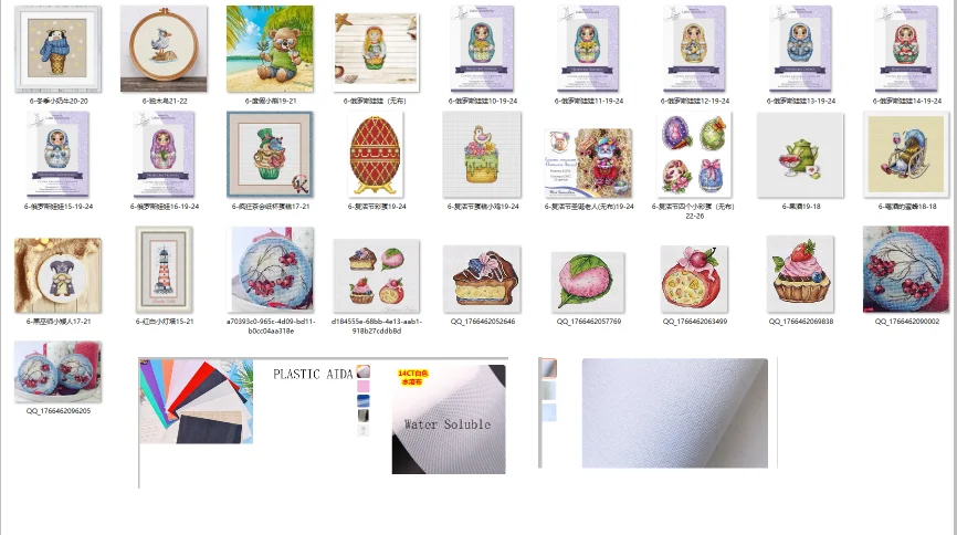 Cross Stitch Set Ru…