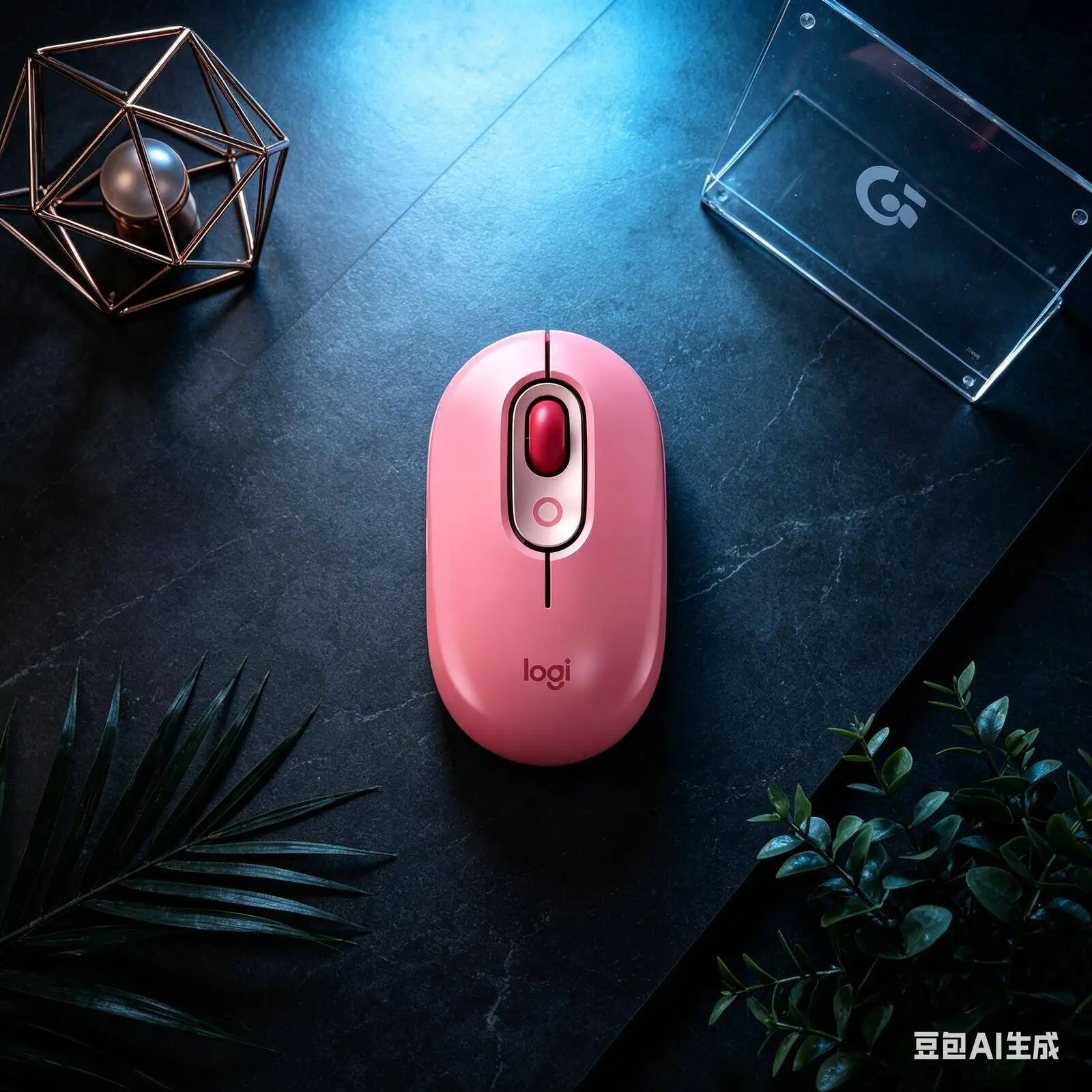 

Logitech M350 POP Pebble Mouse 77g Light Auto Sleep Long Battery Quiet Click for Coffee Shop Visit and Casual Work Session