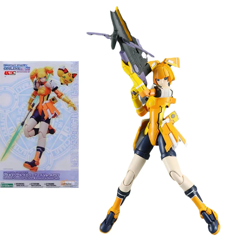 

KOTOBUKIYA Original Anime PSO APSY Racaseal Yellowboze KP-210 Action Figure Toys Collectible Model Ornaments Gifts for Children