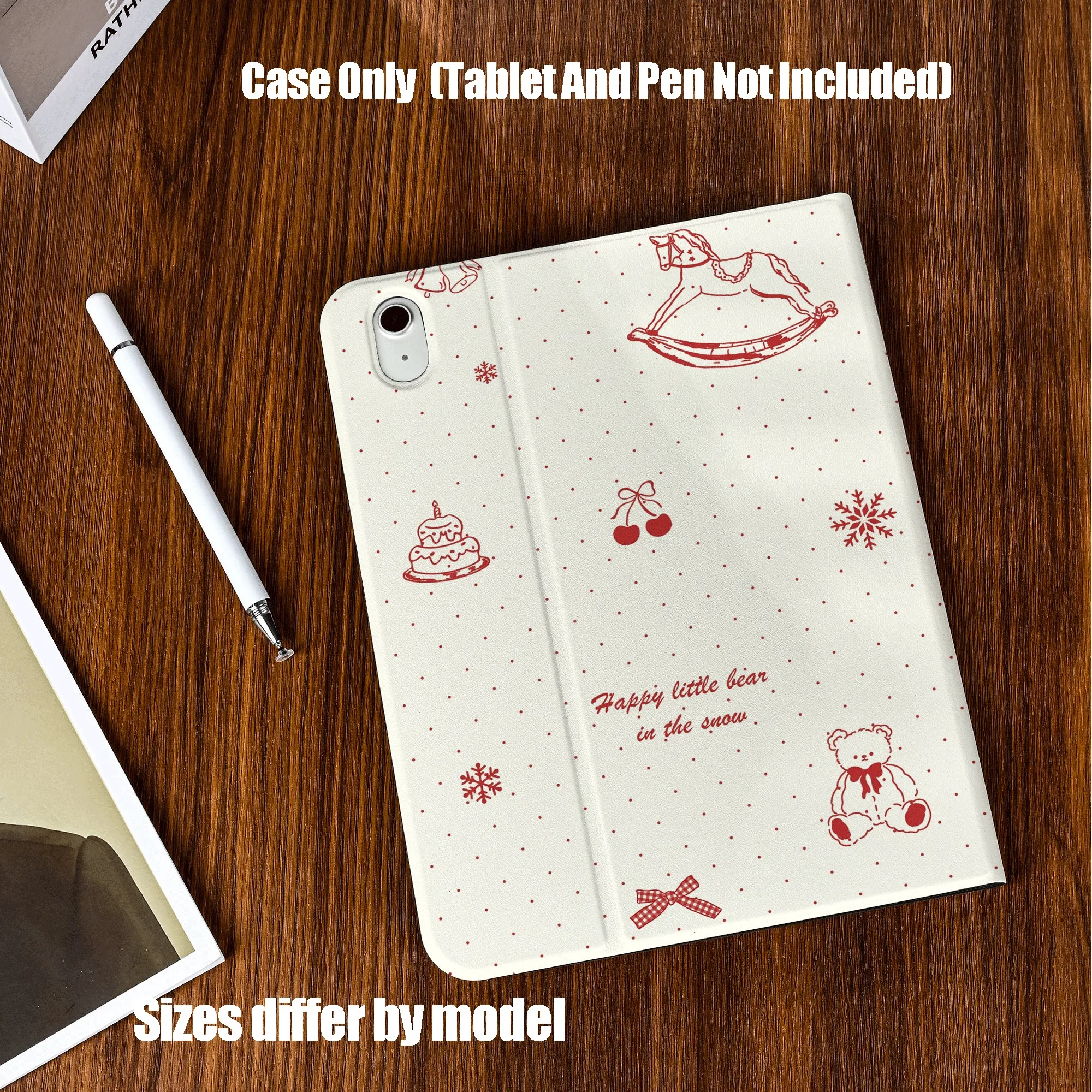 

High-quality tablet computer case - suitable for iPad/iPad Pro/iPad Air/iPad Mini series cases | Shockproof, with pen slot stand