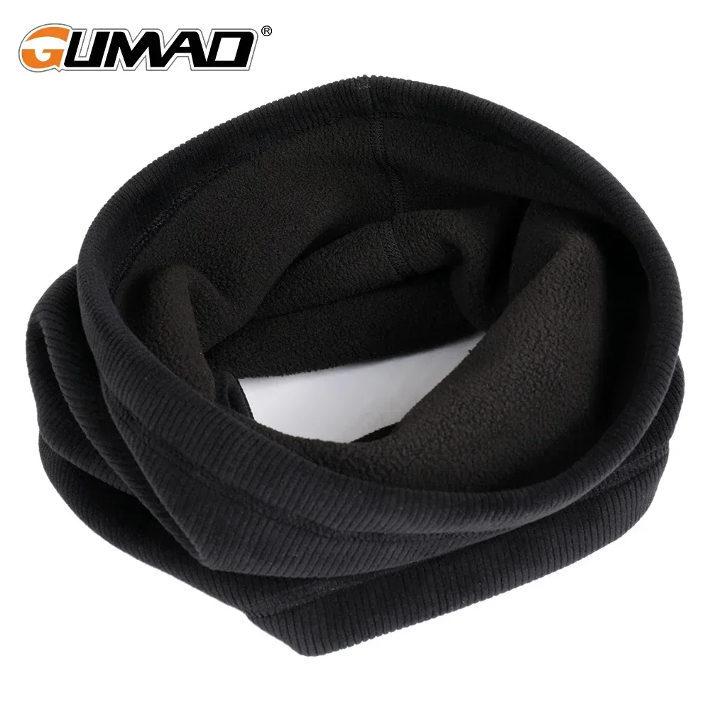 Winter Fleece Bandana Thermal Scarf Neck Warmer Windproof Cycling Half Face Mask Skiing Running Sport Snowboard Cold Weather Men