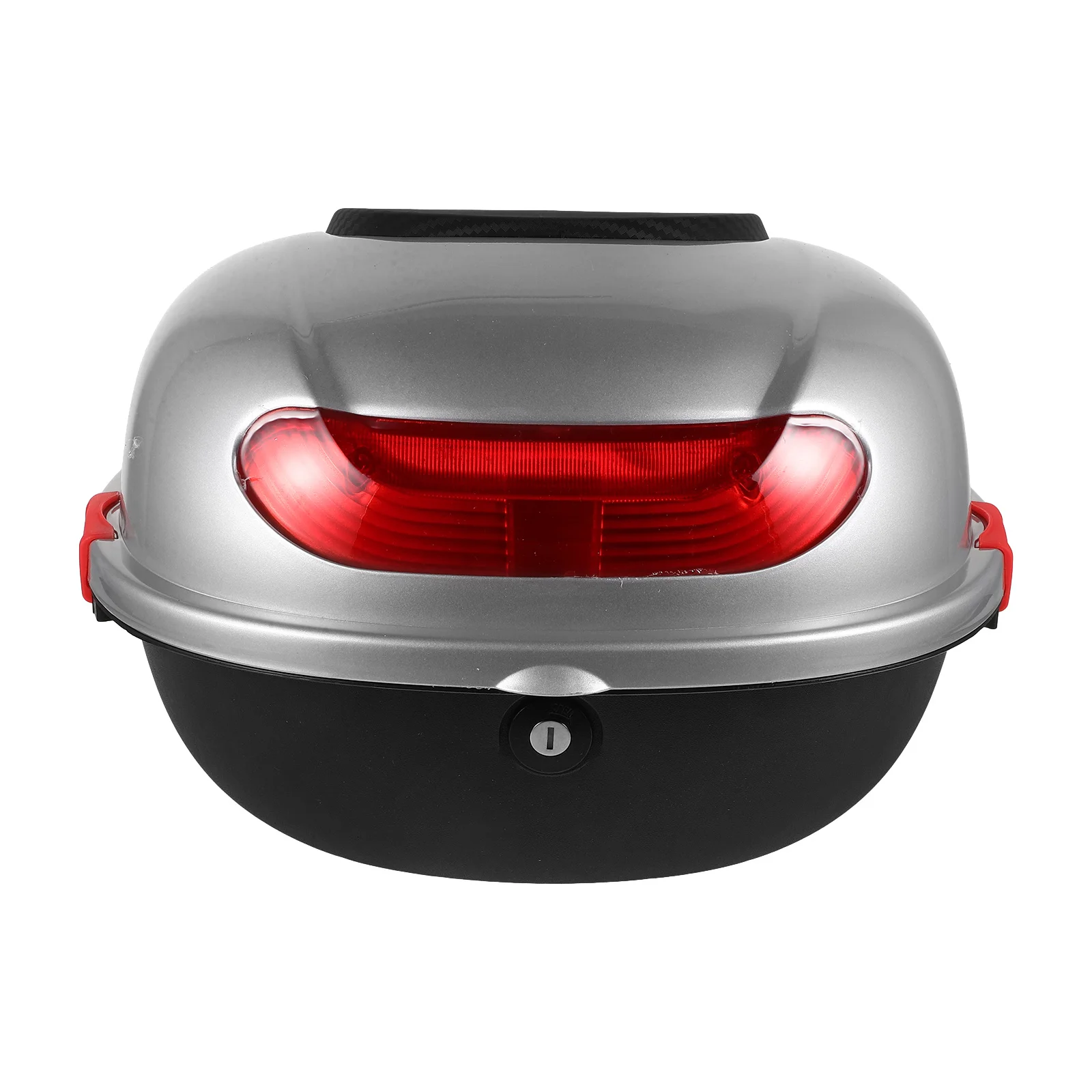 

Motorcycle Tail Box Universal Storage Case Rainproof Motorcycle Rear Top Box Scooter Trunk Luggage Carrier Key Switch Gas Cap