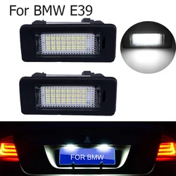 2PCS License plate Light 6000k For BMW E39 E60 LED Number License Plate Lights Error Free 18Led  For BMW E90 E91 E92 E61 E60 E70