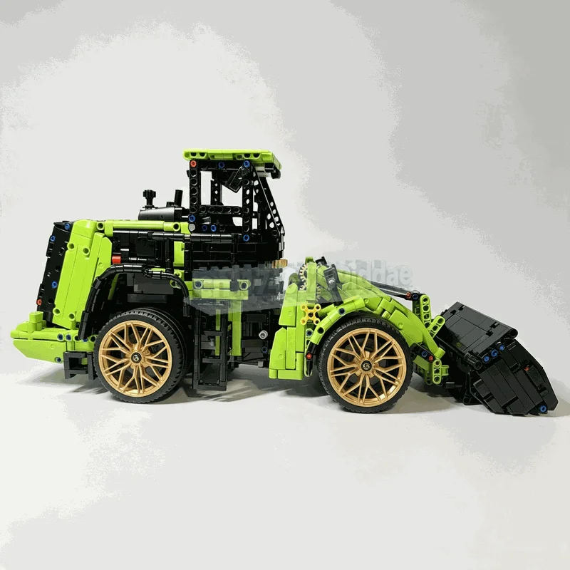 NEW 2893PCS Caterpillar 980M Wheel Loader Engineering Vehicle MOC Custom Building Blocks DIY Technical Assembly Model Toy Gift