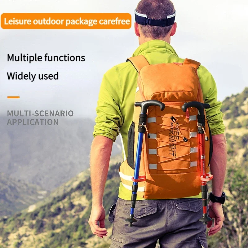 

New Mountaineering Charter Outdoor Tourism Travel Bag Men's and Women's Backpacks Hiking Riding Backpack Outdoor Backpack 40L