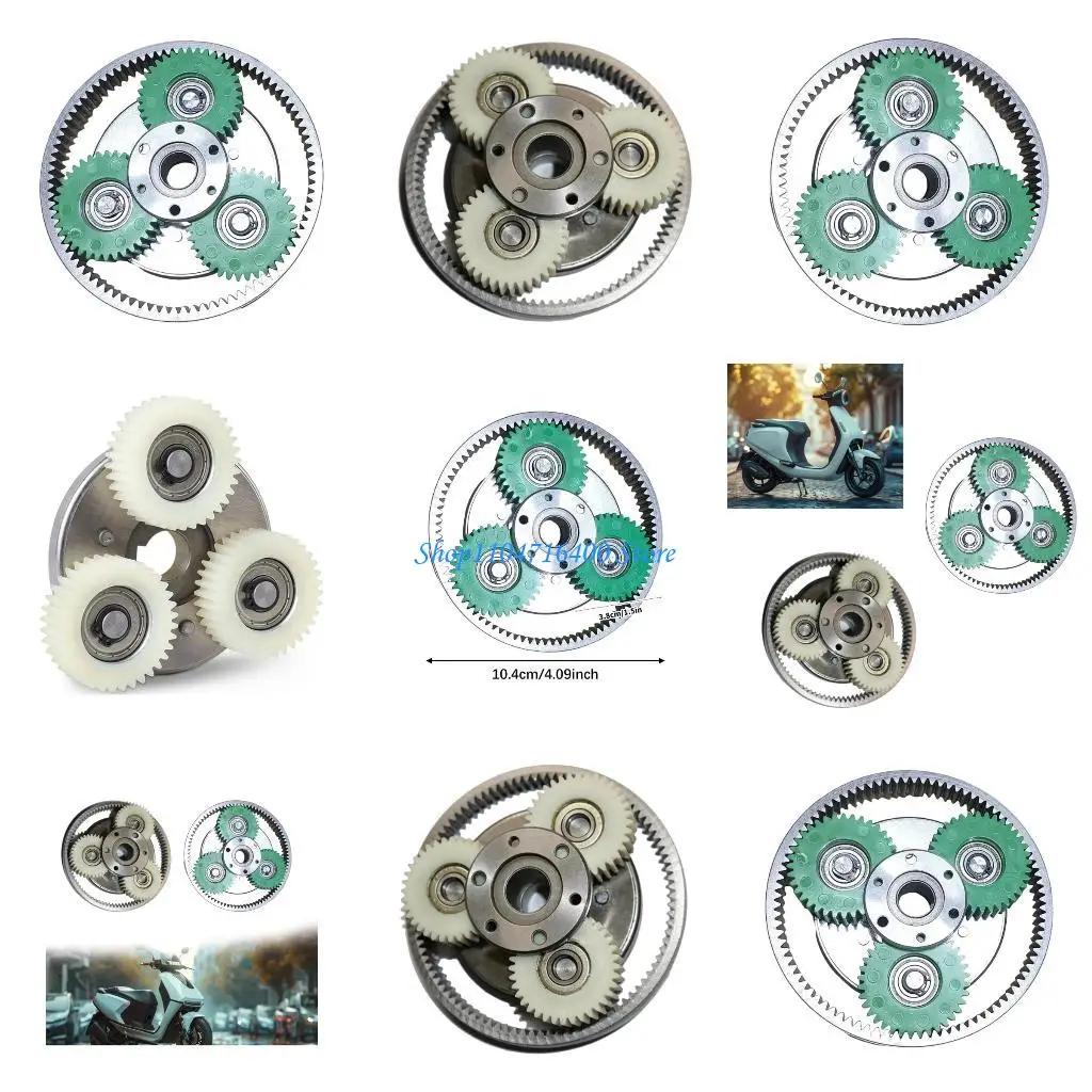 

y1gd железный механизм сцепления 36 т с низким коэффициентом трения для нескольких электровелосипедов, скутеров, мотоциклетных