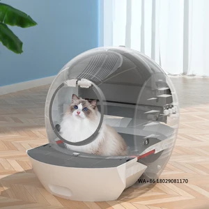Self-cleaning Smart Pet Automated Robot Cat Box for Cats Auto Electric Cat Toilet APP
