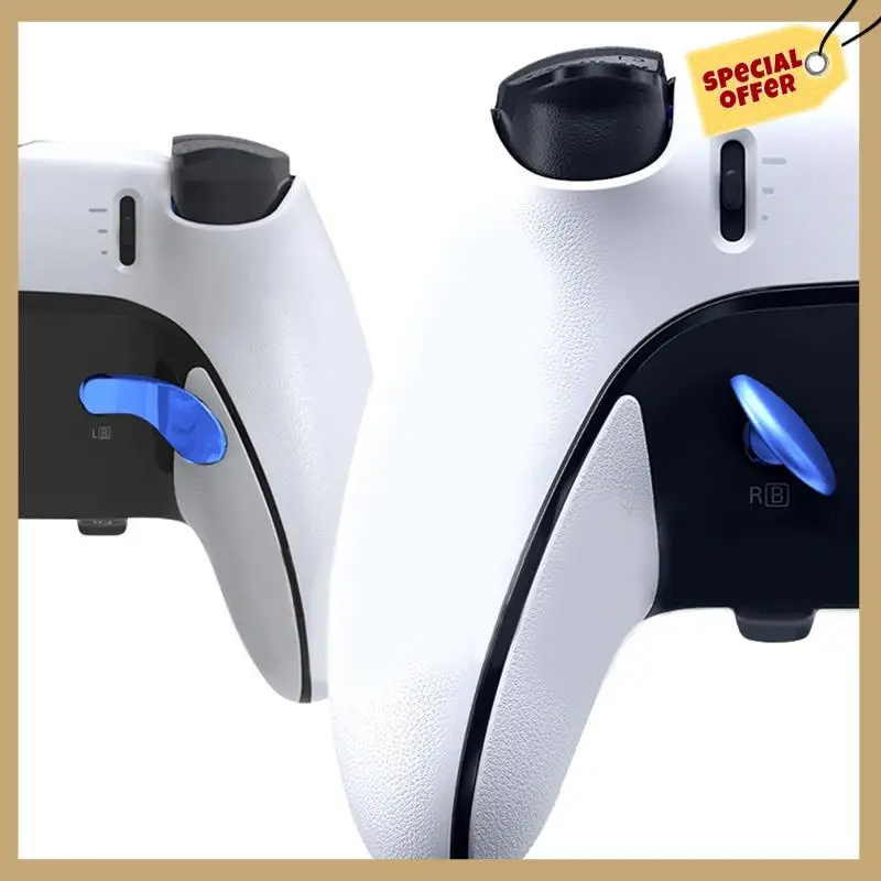 

Stable Performance-Analog Joysticks For Controller 10-In-1 Plastic Thumb Stick 4 Metal Rear Paddle Trigger Button Replacements F
