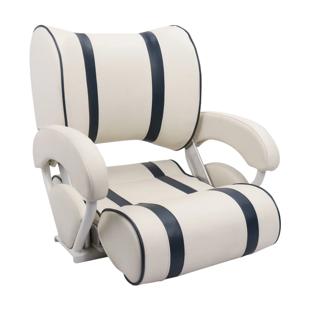 STLFF Hot Sale Top Quality Marine Parts Captain Chair Pontoon Boat Sofa for Sale