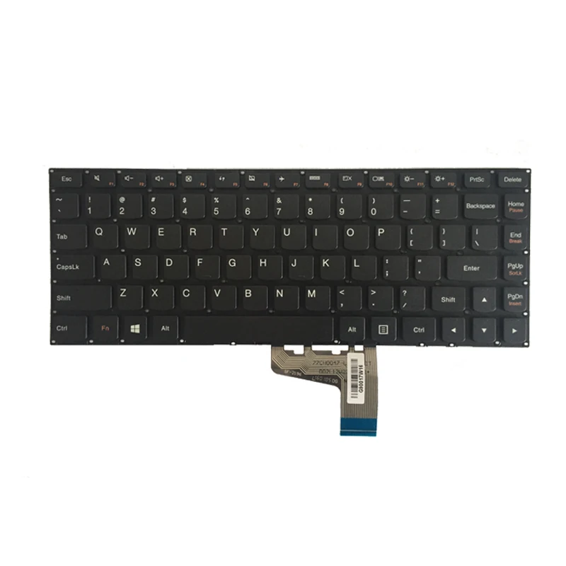 NEW US Laptop Keyboard For Lenovo 700S-14 700S-14ISK US keyboard black