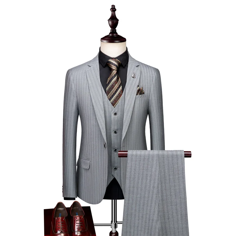 Business slim fit bello sposo suit136