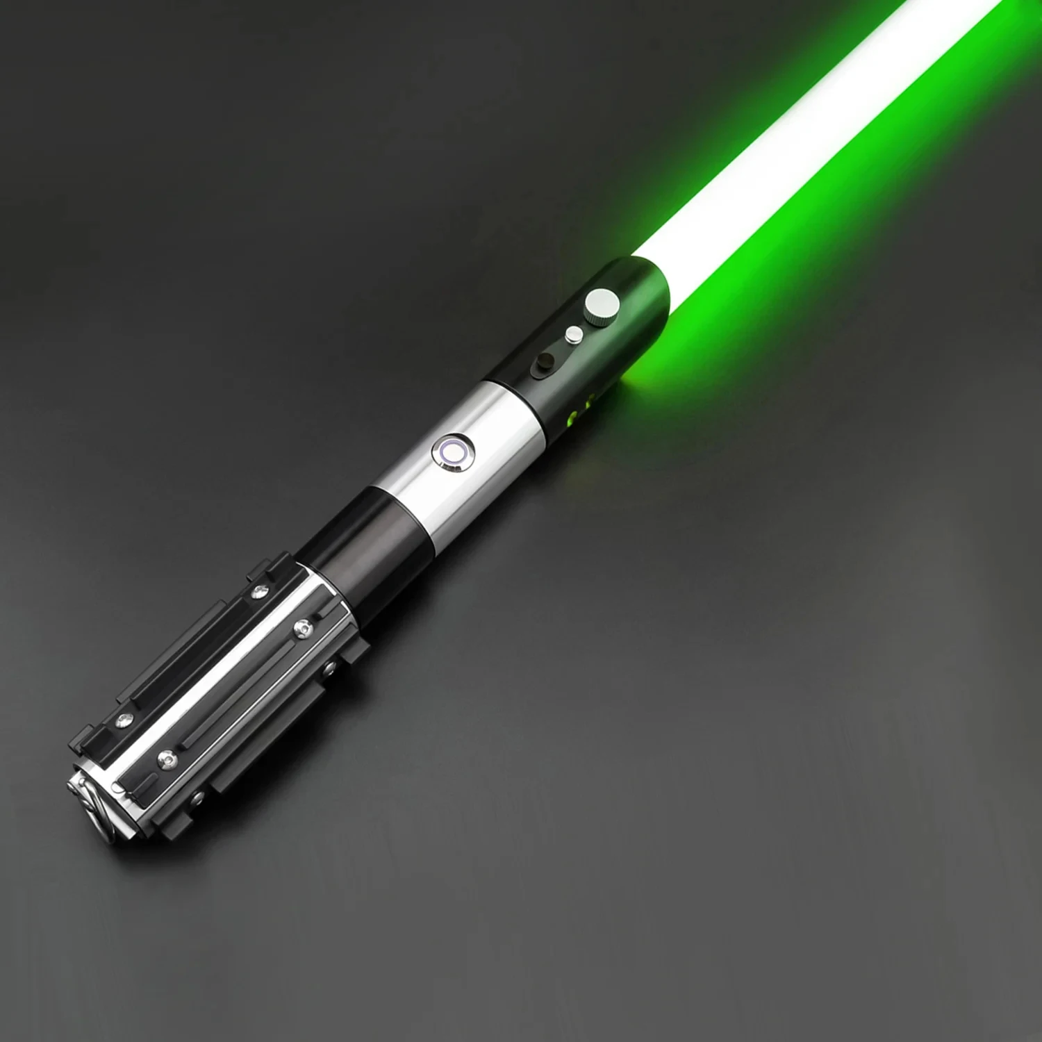 TXQS AnakinS RGB Pixel heavy dueling laser sword 27Sets Sounds Smooth Swing Metal Handle lightsaber Cosplay FOC jedi 12 Colors