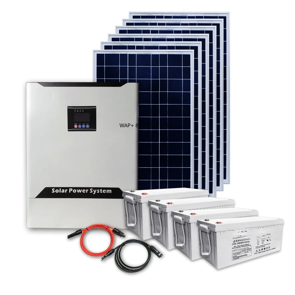Solar Controller Inverter 3000W 5000W MPPT 60A 48VDC 220VAC Hybrid Solar Power Inverter