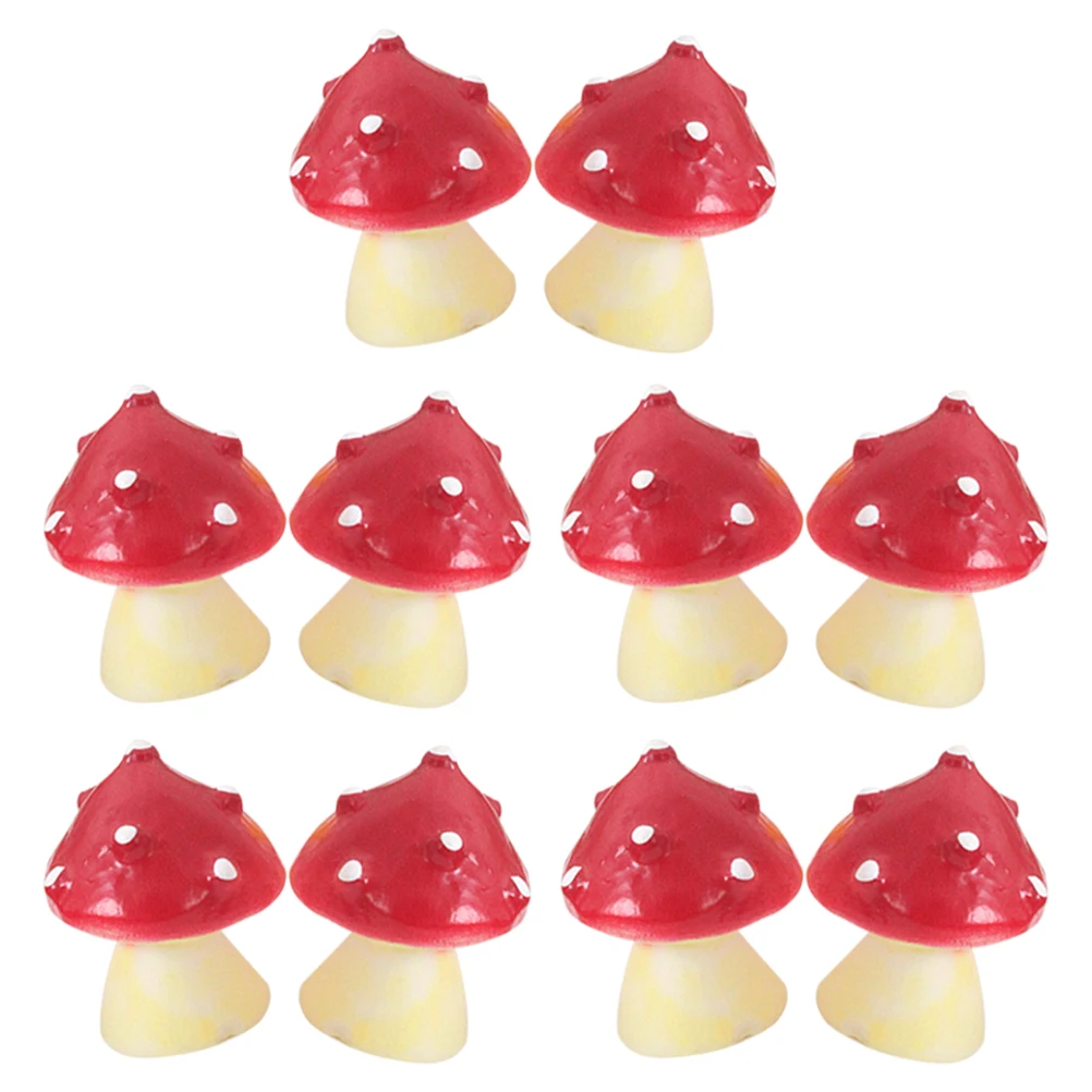

10pcs Decor Mini Figurines Red Plastic Aquarium Fish Aquarium Decor Tank nament Pet Supplies L scaping Decoration