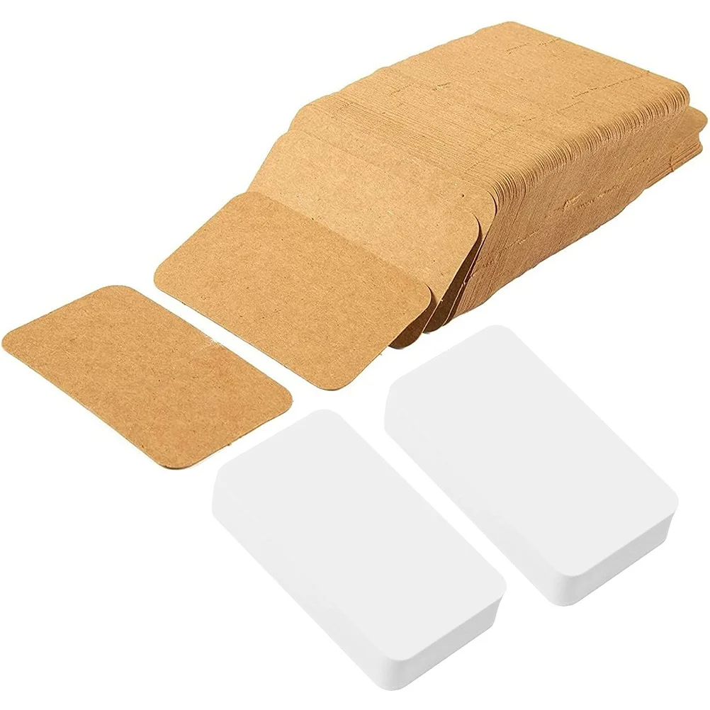 4 Packs Doodle Card Message Index Cards Convenient Graffiti Portable Word Note Blank