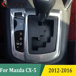 For Mazda CX-5 CX5 2012 2013 2014 2015 2016 Matte AT Gear Shift Panel Cover Decoration Trim Interior Accessories Car Styling