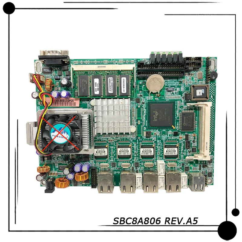 

SBC8A806 REV.A5 для Axiomtek, высокая производительность, низкая мощность, промышленная лампа, перед отправкой, идеальный тест