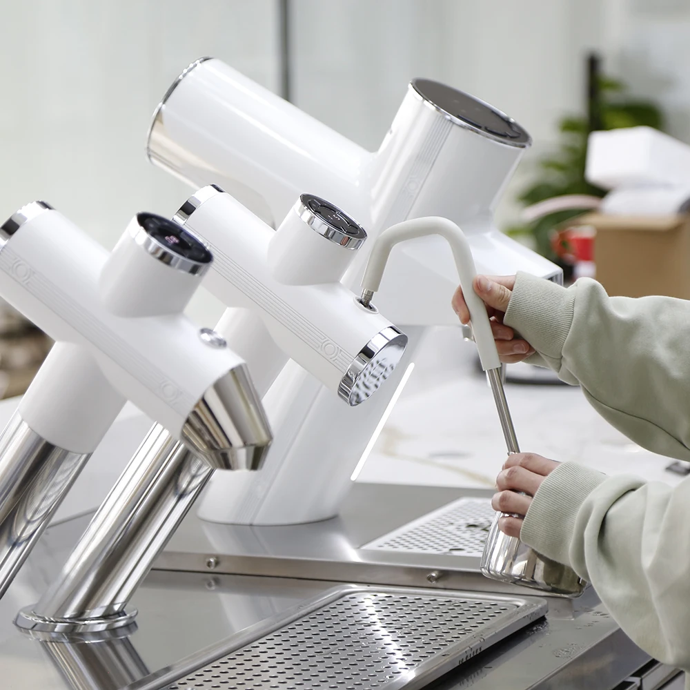 Wholesale Semi Automatic Commercial Electric Milk Frother Machine With Milk Steam Wand Steamer for Coffee Equipment