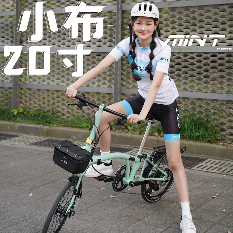 MINT T9B-20D 20Inch Chameleon Folding Bike /9-speed Three Folding Bicycle / Phantom Disc Brake Bike/Leisure Travel Bike