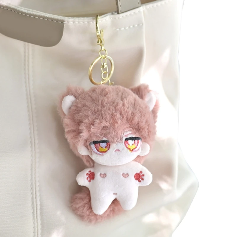 Large Rag Backpack Plush Pendant Cartoon Cosplay Cotton Keychain Handbag Ornament Adult Favor Key Accessories