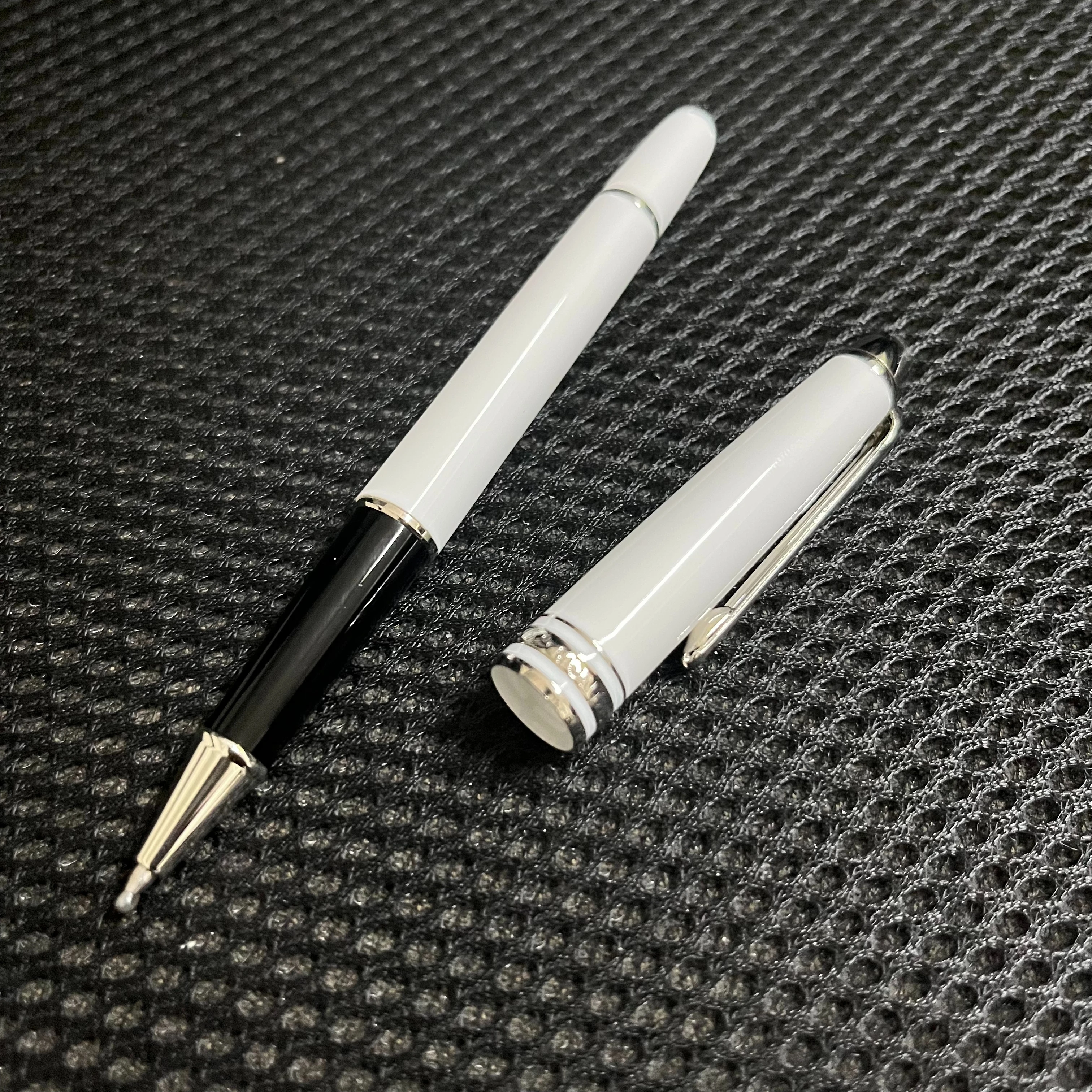 

Quality High M B 163 Metal Resin Ballpoint Pen Business Edition Rollerball Fountain Pen Office Stationery Supplies
