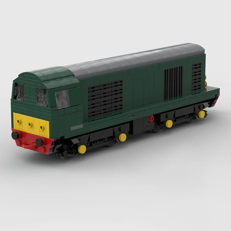 MOC  BR Class 20，Wagon citerne， Train model, DIY creativity, children, toy set, Christmas gift, technological building blocks