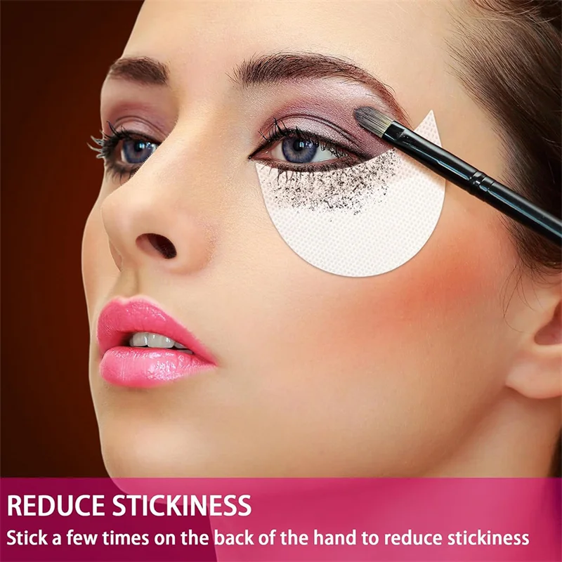 10/20/50/100 pièces de protection pour les yeux, patchs sous les yeux jetables, faux cils, gel pour les yeux, coussinets pour le maquillage des lèvres, autocollants protecteurs