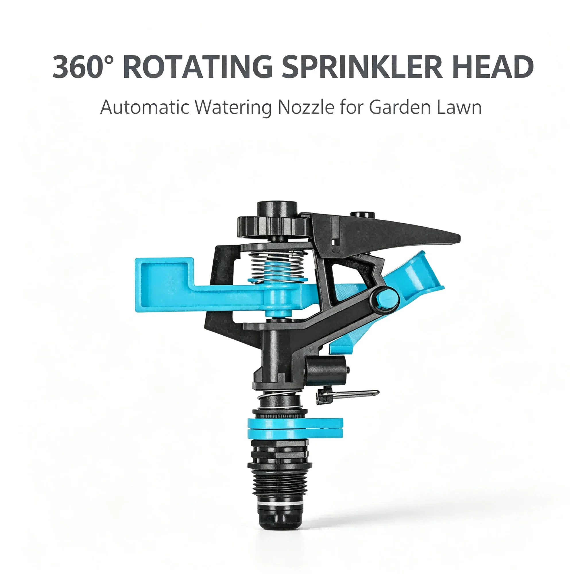 360 Degree Auto Rotating Sprinkler for For outdoor Lawn Roof Cooling Irrigation Direct and Scattered Water Flow
