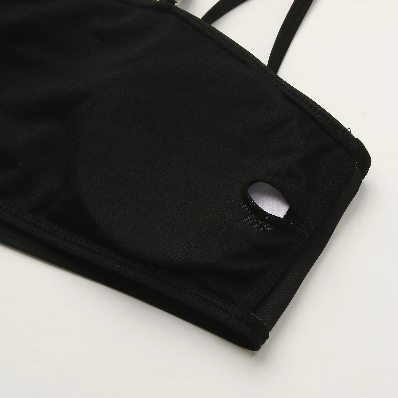 

Сексуальный топ бикини без бретелек, женский купальник со съемными бретелями, топы-бандо, топ для плавания для женщин, женский мини-купальник