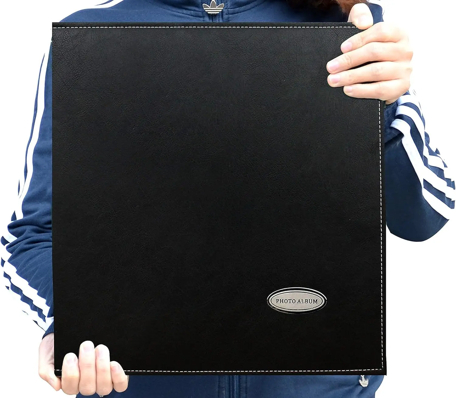 

Self-Adhesive Photo Album, Dust-free, glue free and waterproof Scrapbook Album, Family album, Leather Cover, Hand Made D