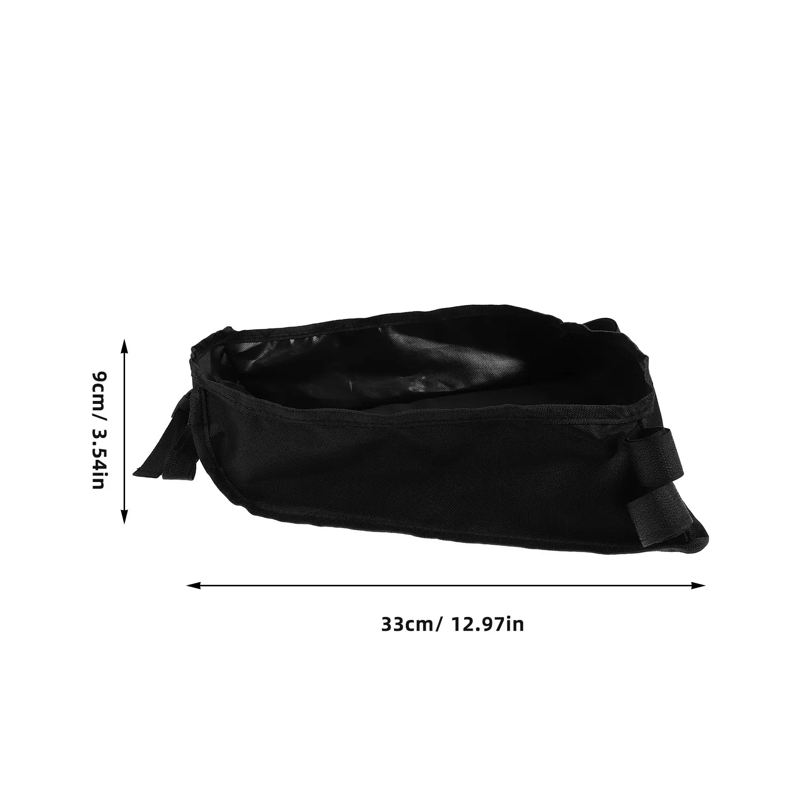 Universal Stroller Bottom Basket Large Capacity Organizer Storage Bag for Diapers Groceries Baby Essentials Under Stroller