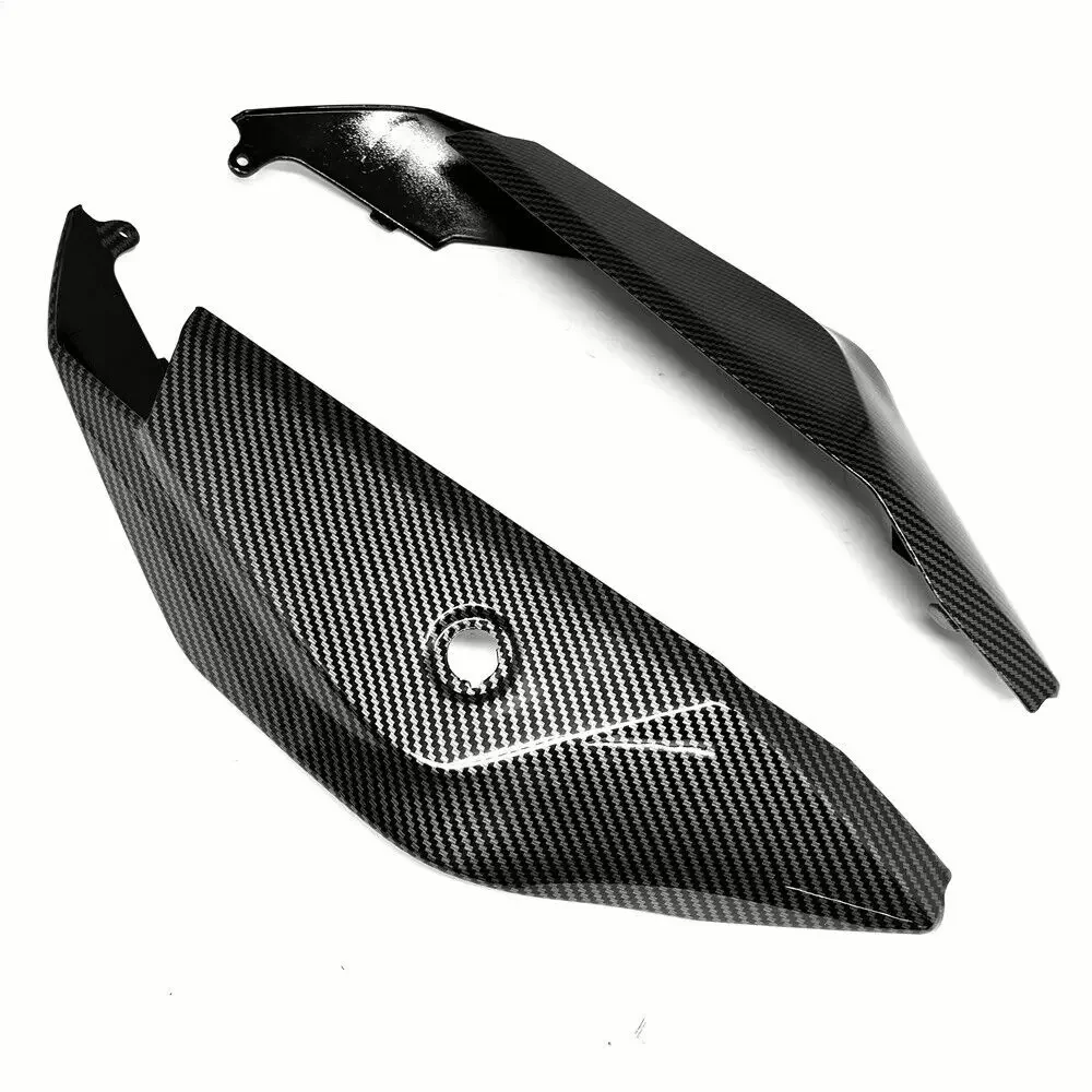 هيدرو انخفض ألياف الكربون إنهاء الذيل الخلفي غطاء مقعد جانبي هدية لكاواساكي ZX-10R 2021 2022 ZX10R