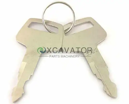 

2pc key 5080 For IHI Marooka Excavator Heavy Equipment Ignition Key 069027029