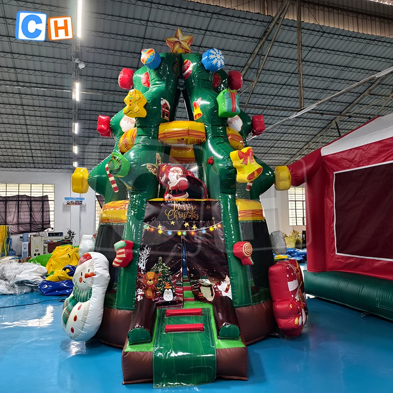 

CH Christmas Tree Bounce House Inflatable Bouncy Castle