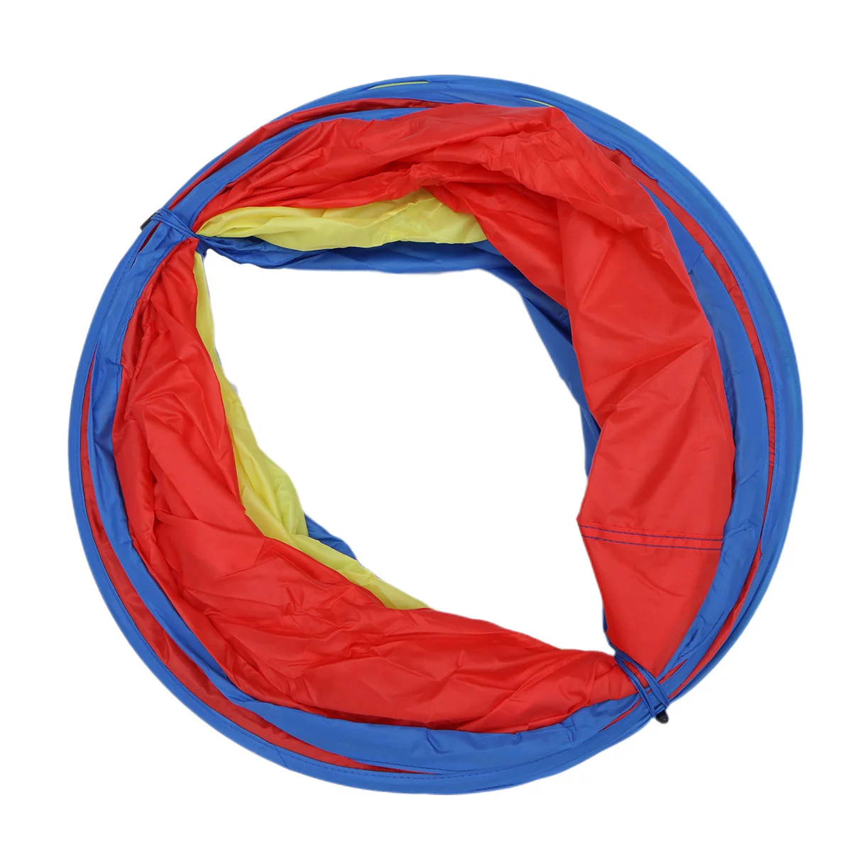 Pop-Up-Erkundungstunnel für Kinder, 48 x 180 cm, mehrfarbig, faltbar, Spielzelt für Kinder, langlebiger Spieltunnel für Zuhause