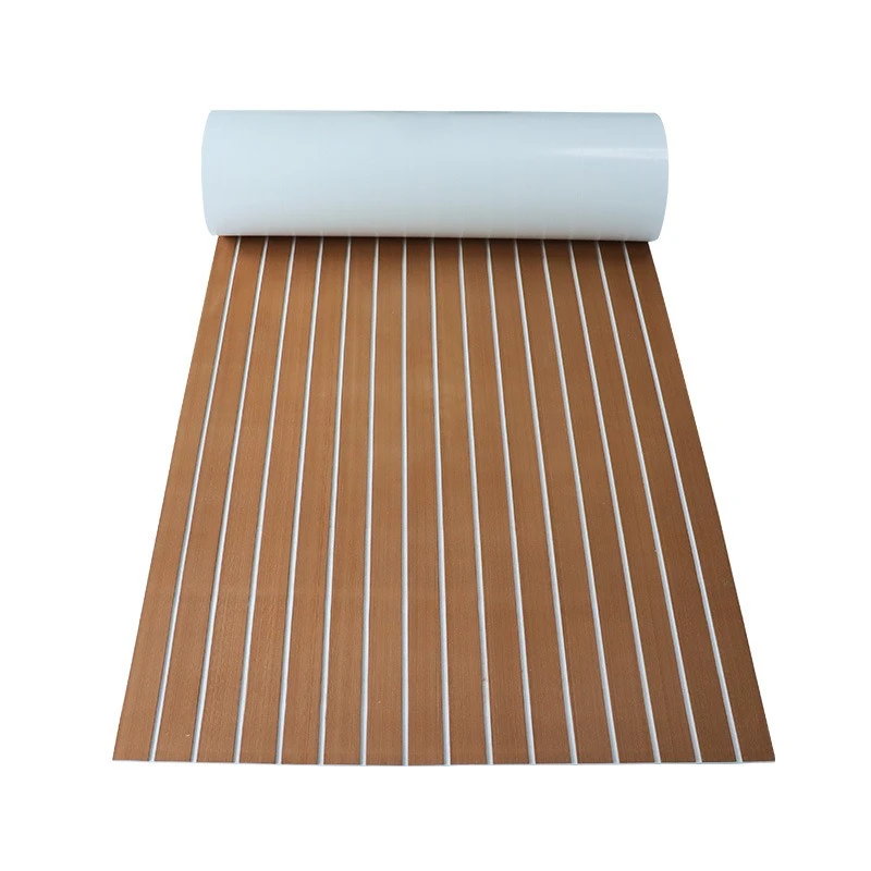 Yacht non-slip mat RV modified motorboat imitation teak floor protection kayak accessories hull floor mat
