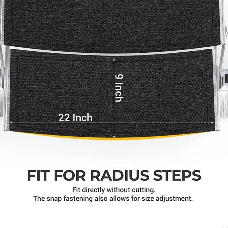 2025 Neue 3PCS -Schrittabdeckungen Freien Fahrzeugtreppenmatten nicht schlupfhafte wasserdichte Polyesterpolster