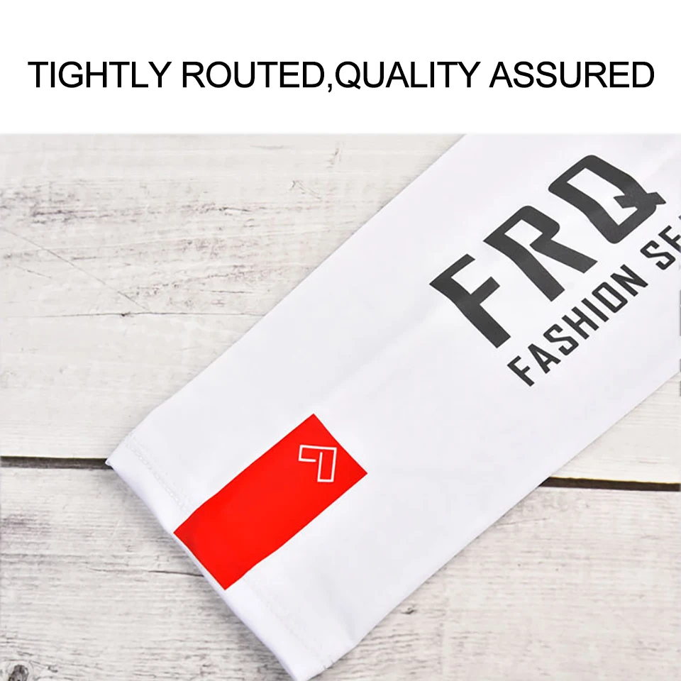 GOBYGO 1Pair Arm Sleeves UPF50+ Cool Feeling Breathable Ice Silk Cycling Oversleeve Running Fishing Sunscreen Arm Support Unisex