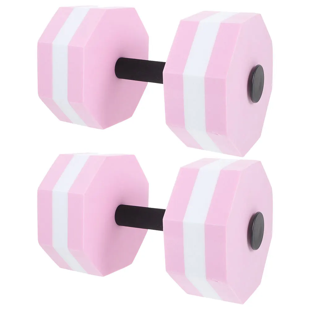 

2pcs Water Dumbbells EVA Floating Weights for Pool Exercise Adult Fitness Equipment Water Aerobics Swim Strength Training