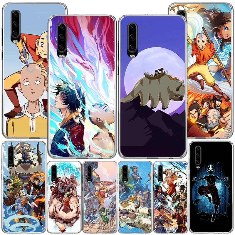 Anime Avatar The Last Airbender Phone Case For Huawei P40 P30 P20 P10 Lite Mate 20 10 Pro P Smart Z Y5 Y6 Y7 Y9 Personalized Pri